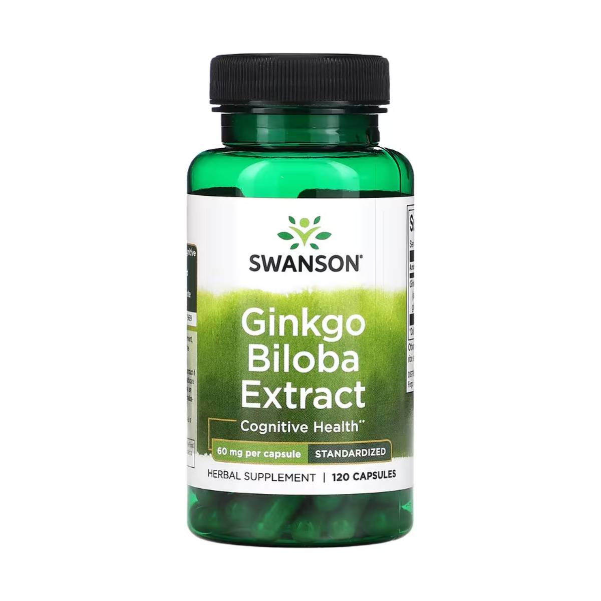 Swanson, Extracto de Ginkgo Biloba 60 mg