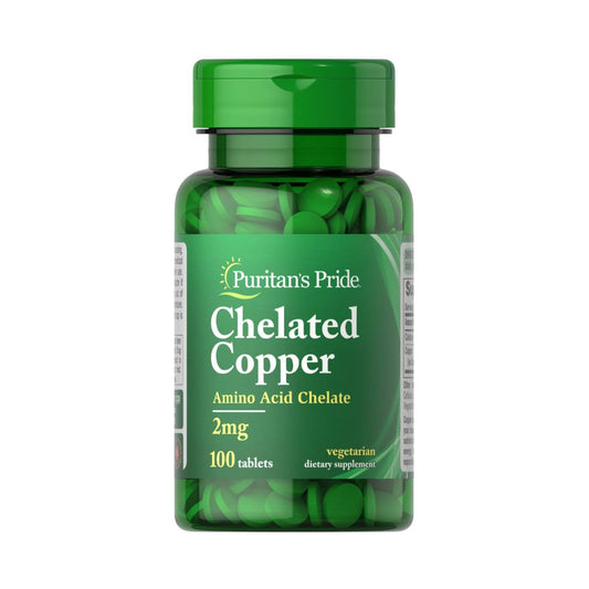 Puritan's Pride, Copper Chelate 2 mg