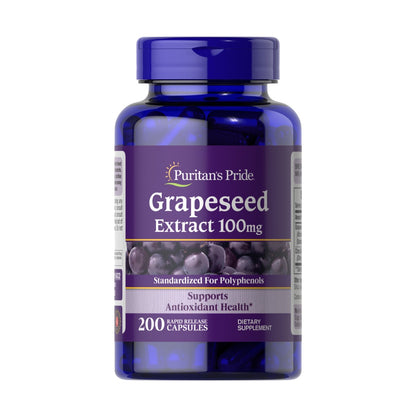 Puritan's Pride, Grapeseed Extract 100 mg