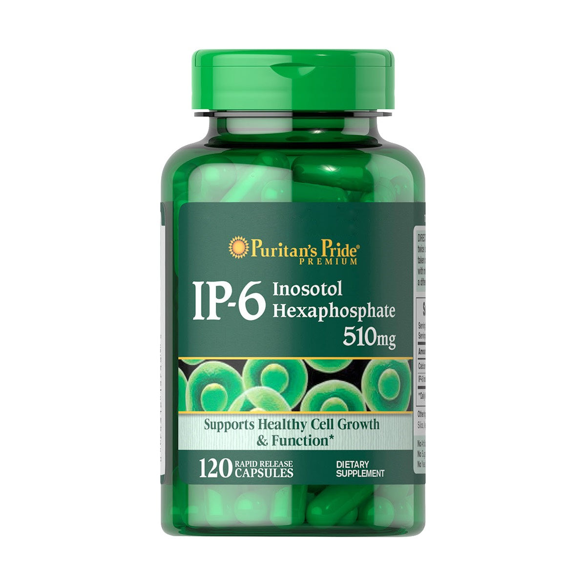 Puritan's Pride, IP-6 Inositol Hexaphosphate 510 mg