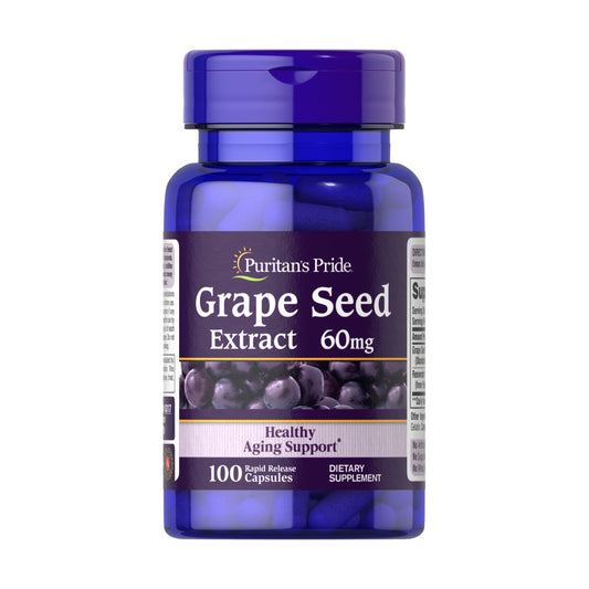 Puritan's Pride, Grape Seed Extract with Resveratrol