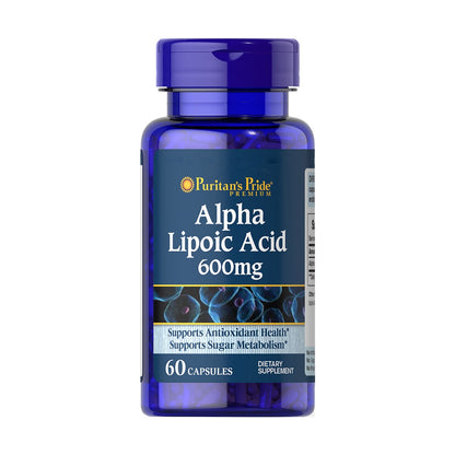 Puritan's Pride, Alpha Lipoic Acid 600 mg