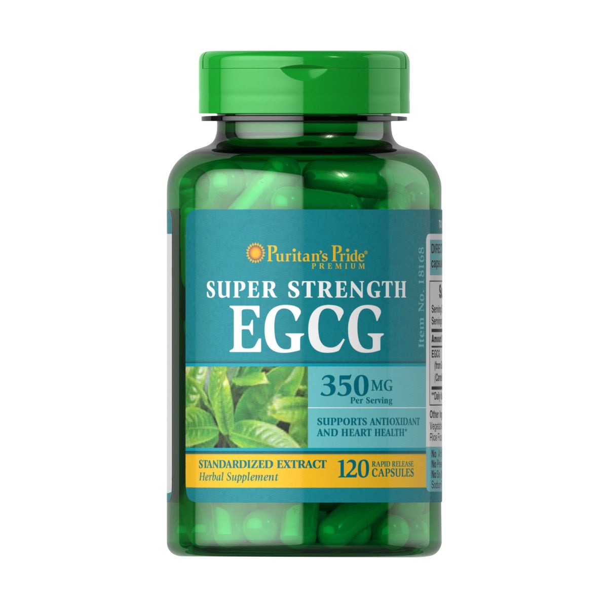 Puritan's Pride, Super Strength EGCG 350 mg