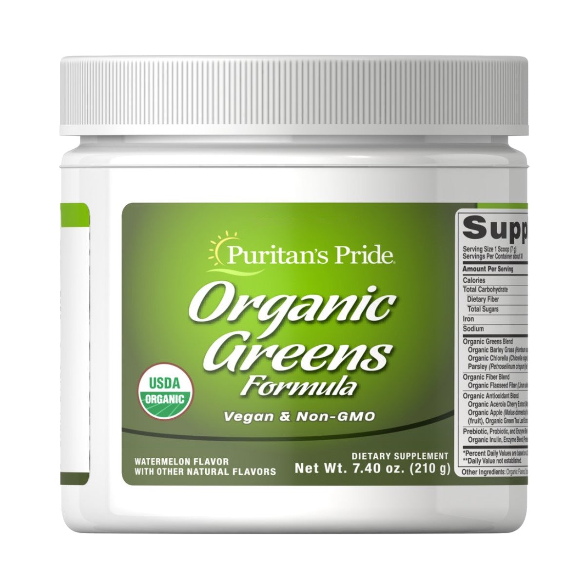 Puritan's Pride, Organic Greens