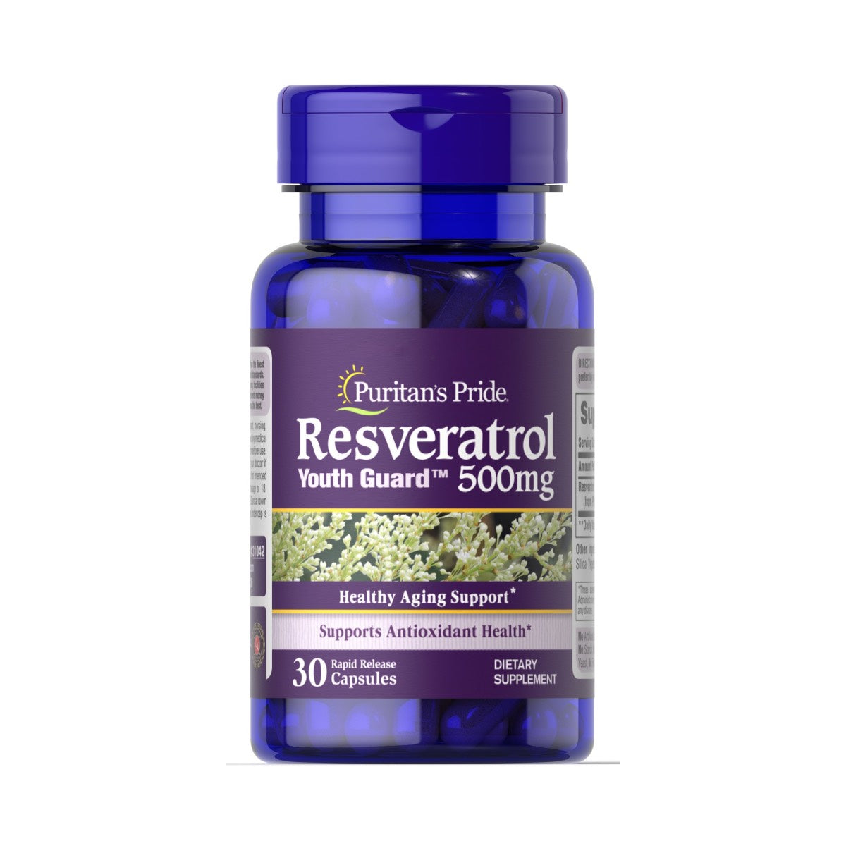 Puritans Pride, Resveratrol 500 mg